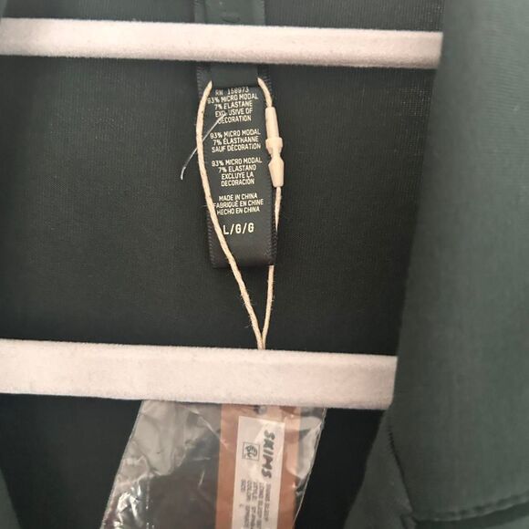 Skims Sleep Long Pajama Button Down Top – Spruce Green (Size L) NEW 🌿✨ - Picture 5 of 6